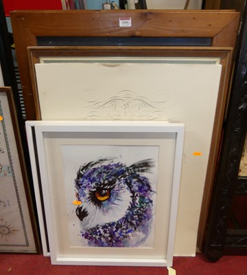 Lot 1060 - Sherry Blairs - George, acrylic, signed lower...