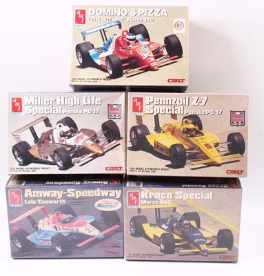 Lot 739 - AMT/ERTL 1.25 scale ‘Indy 500’ kits, 6827...