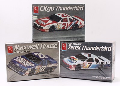 Lot 740 - AMT/ERTL 1.25 scale NASCAR Stocker kits, 6733...