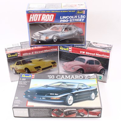 Lot 1620 - REVELL 1.24/1.25 scale Street Machine/Concept...