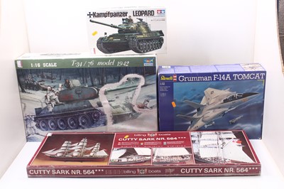 Lot 1737 - Revell/Tamiya and other various scales group...