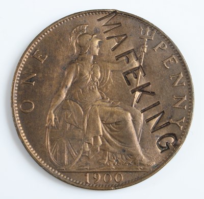 Lot 508A - Great Britain, 1900 penny, obv: Victoria...