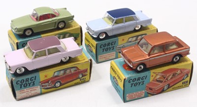 Lot 1511 - Corgi Toys group of 4 to include; No.232 Fiat...