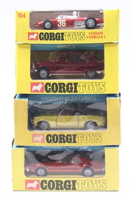 Lot 1514 - Corgi Toys group of 4 to include; No.154...