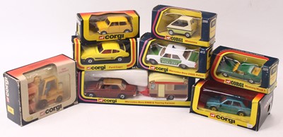 Lot 1497 - Corgi Toys Later Release group of 8 diecast...