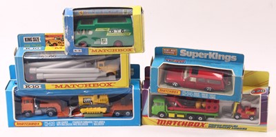 Lot 1572 - Matchbox Kingsize group of 5 diecast models to...