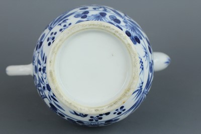 Lot 2 - A Chinese blue and white “dragon” ewer, Qing...