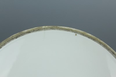 Lot 5 - A Chinese blue and white stem bowl with cover,...