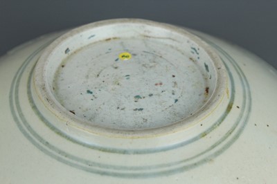 Lot 23 - A Chinese blue and white jar with a matching...
