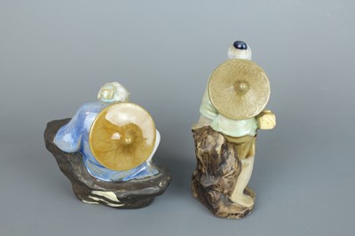 Lot 205 - A group of Chinese Shiwan figures, 20th...