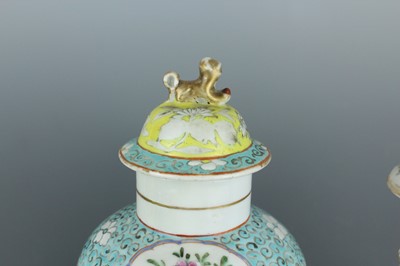 Lot 63 - A set of three Chinese grisaille-decorated...