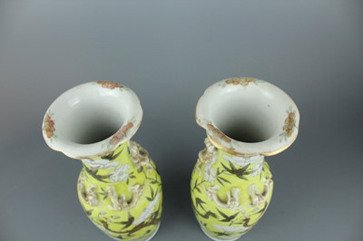 Lot 63 - A set of three Chinese grisaille-decorated...