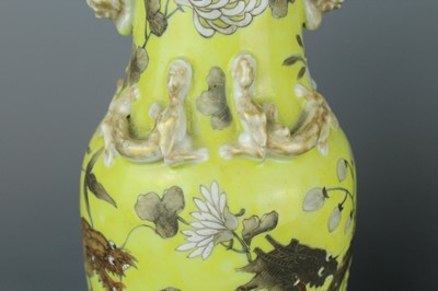 Lot 63 - A set of three Chinese grisaille-decorated...