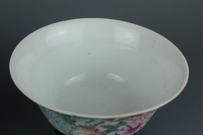 Lot 72 - Two Chinese famille rose “hundred flowers”...