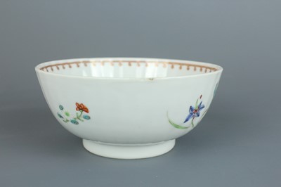 Lot 74 - A Chinese famille rose ”garden and flowers”...