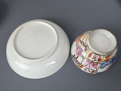 Lot 84 - Four sets of Chinese Canton famille rose...