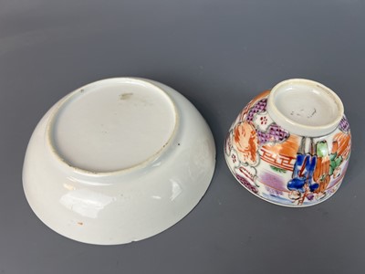 Lot 84 - Four sets of Chinese Canton famille rose...