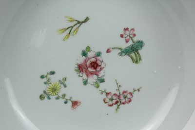 Lot 126 - A group of Chinese “flowers” bowls, c.1960,...