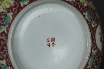 Lot 126 - A group of Chinese “flowers” bowls, c.1960,...