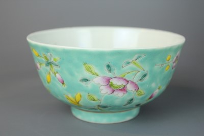 Lot 126 - A group of Chinese “flowers” bowls, c.1960,...
