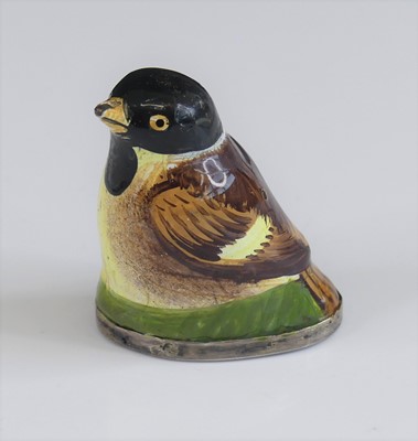 Lot 2390 - A South Staffordshire enamel bonbonniere, late...