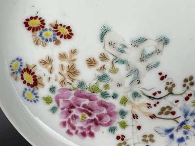 Lot 96 - A Japanese egg-shell enamel painted cup and...