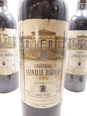 Lot 1048 - Chateau Leoville Barton 2002, Saint-Julien, 12...