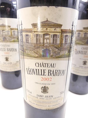 Lot 1047 - Chateau Leoville Barton 2002, Saint-Julien, 12...