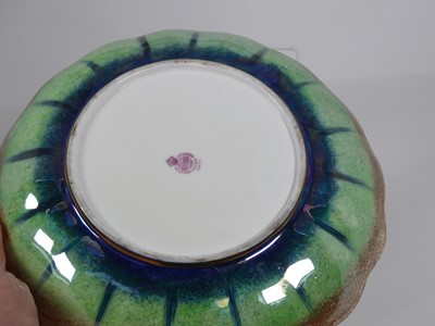 Lot 33 - An Art Deco Mintons lustre pottery dish,...