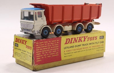 Lot 1100 - Dinky Toys No. 925 Leyland dump truck with...