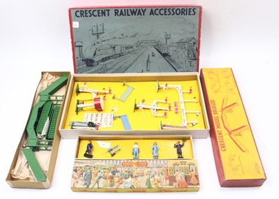 Lot 1748 - Crescent Toys group of 3 sets to include; a No....