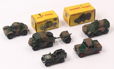 Lot 1178 - Dinky Toys a small group of boxed and loose...