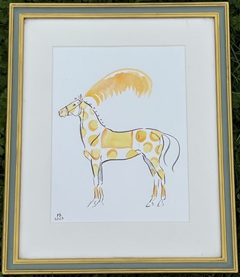 Lot 19 - Spotty Horse: An original, signed and framed...