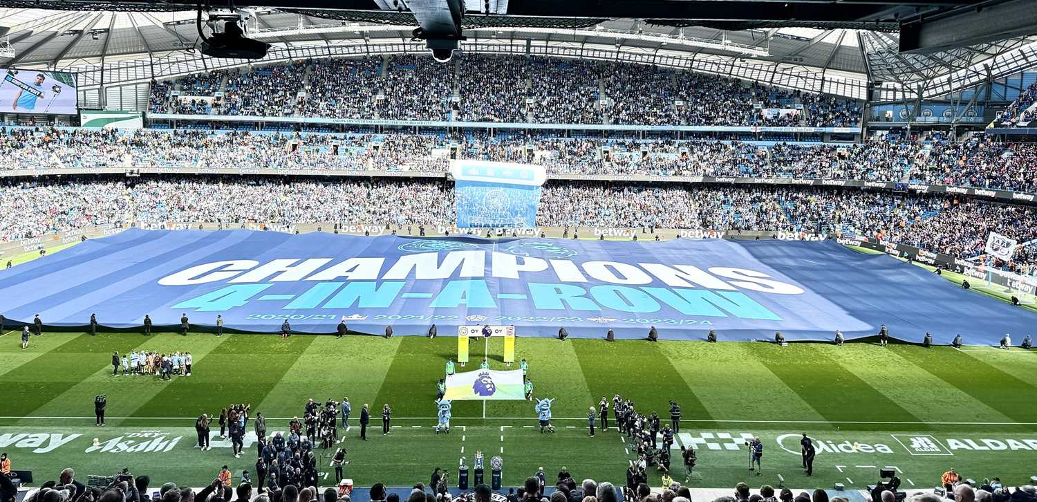 Lot 71 - Manchester City FC vs Leicester City FC x 2...