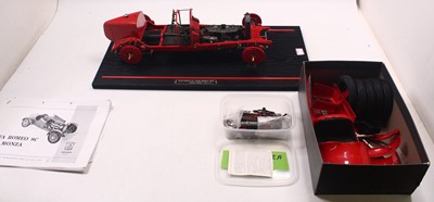 Lot 999 - Pocher 1/8th scale partial build kit of an...