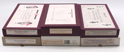 Lot 1956 - Britains three various boxed military figure...