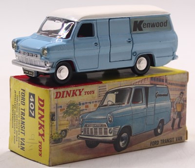 Lot 1072 - A Dinky Toys No. 407 Ford Transit van...
