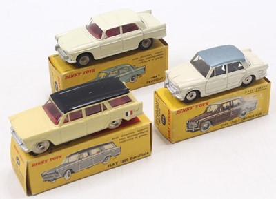Lot 1274 - French Dinky Toys group of 3 to include;...