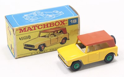 Lot 1533 - Matchbox Lesney Regular Wheels repainted No.18...