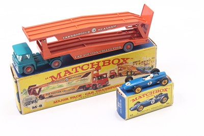 Lot 1537 - Matchbox Major Pack No.M-8 Car Transporter in...