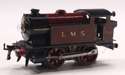 Lot 138 - 1936/41 Hornby EM36 LMS 2270 red 6 volt 0-4-0...