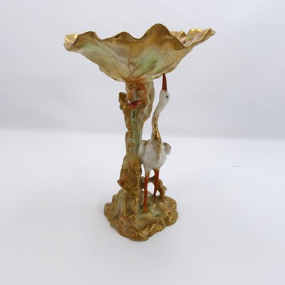 Lot 232 - A porcelain table centrepiece in the form of a...