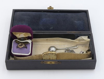 Lot 547 - A white metal propelling pencil pendant in the...