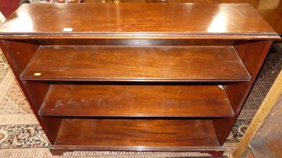 Lot 1313 - A Regency style mahogany dwarf freestanding...