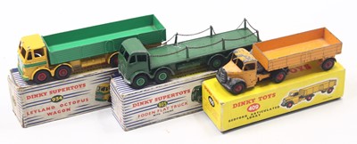 Lot 1258 - Dinky Toys group of 3 haulage diecast to...