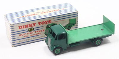 Lot 1105 - Dinky Toys, 513, Guy Flat Truck with tailboard,...