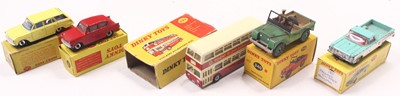 Lot 1236 - Dinky Toys group of 5 to include; No.340...