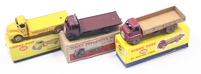 Lot 1247 - Dinky Toys group 3 Haulage diecast to include;...