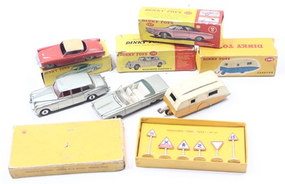 Lot 1245 - Dinky Toys group of 5 French/English Diecasts...