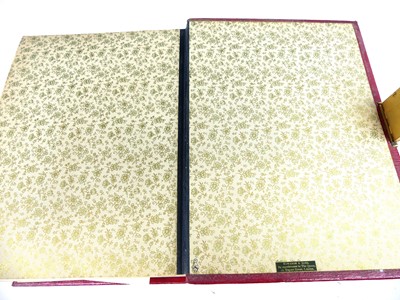Lot 2036 - An Edwards & Sons locking Autograph & Letters...